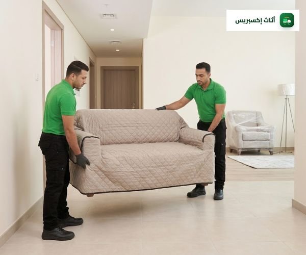 نقل الأثاث المنزلي مع الفك والتركيب حي الحزم